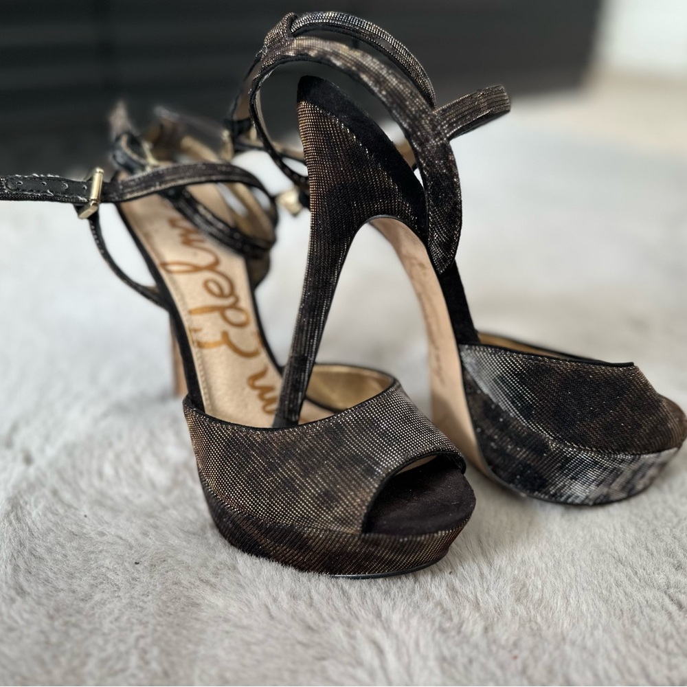 Sam Edelman Black Women's Heels size 7 good condition